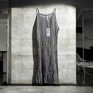 Pretty Angel Shimmering Gold Linen Dress Sz L Women